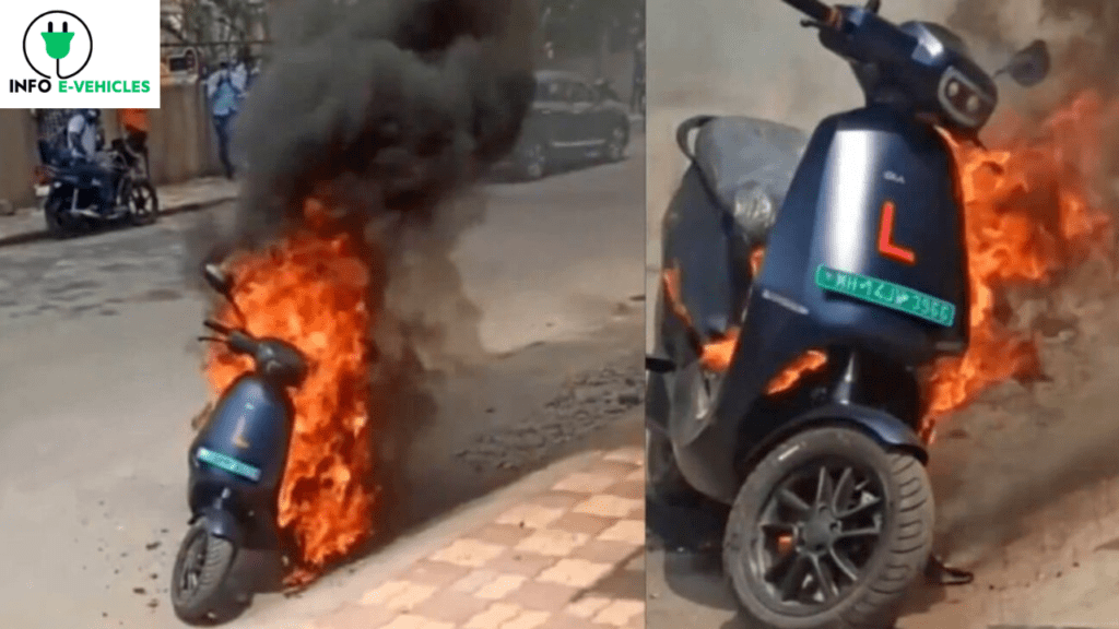 Fire in Electric Vehicles